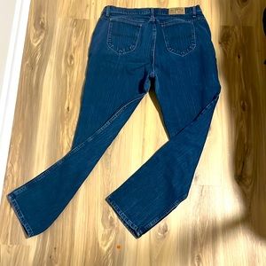 Blue denim rider jeans